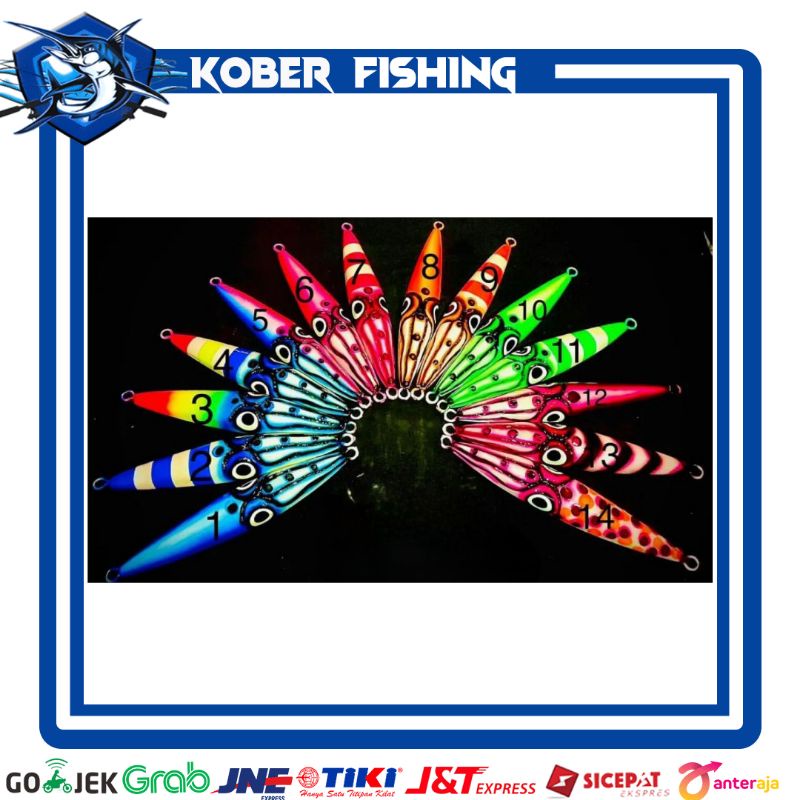 METAL JIG KADAL JIG CUMI KILLER 500 GRAM