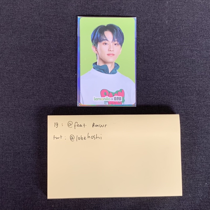 PHOTOCARD PC NCT DREAM X LEMONILO MARK