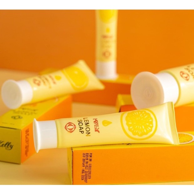 Kelly Lemon Soap/Sabun Cuci Muka Kelly