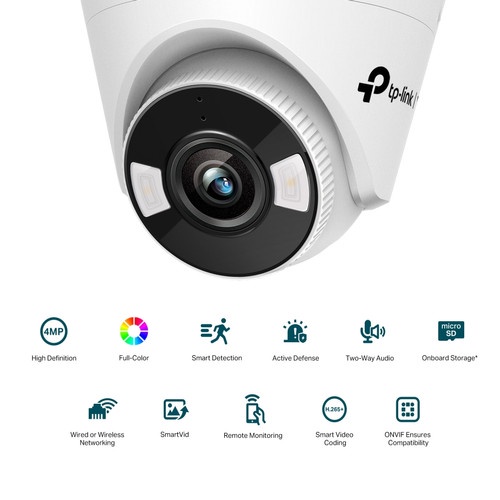 TP-LINK VIGI C440 VIGI 4MP Full-Color Turret Network Camera TP LINK