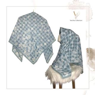 Kerudung Motif Premium/Hijab Voal Premium/Kerudung Motiv Ori Varisha