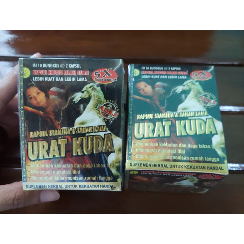Urat Kuda 5X Kapsul Obat Kuat Pria