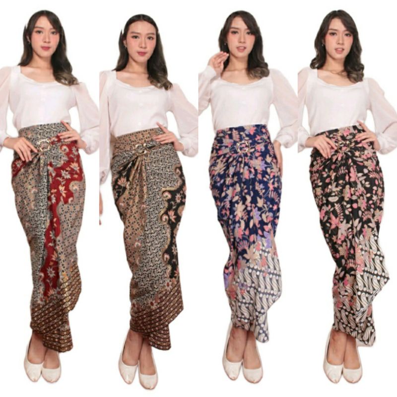 (50 Motif) Rok lilit batik modern motif terbaru / kain batik floral / rok serut batik / Rok Batik Bawahan Kebaya Wisuda Modern / Rok Jarik / Sok Sarung / Kain Batik Viscos / Rok Kondangan/ Kain Batik Murah Couple