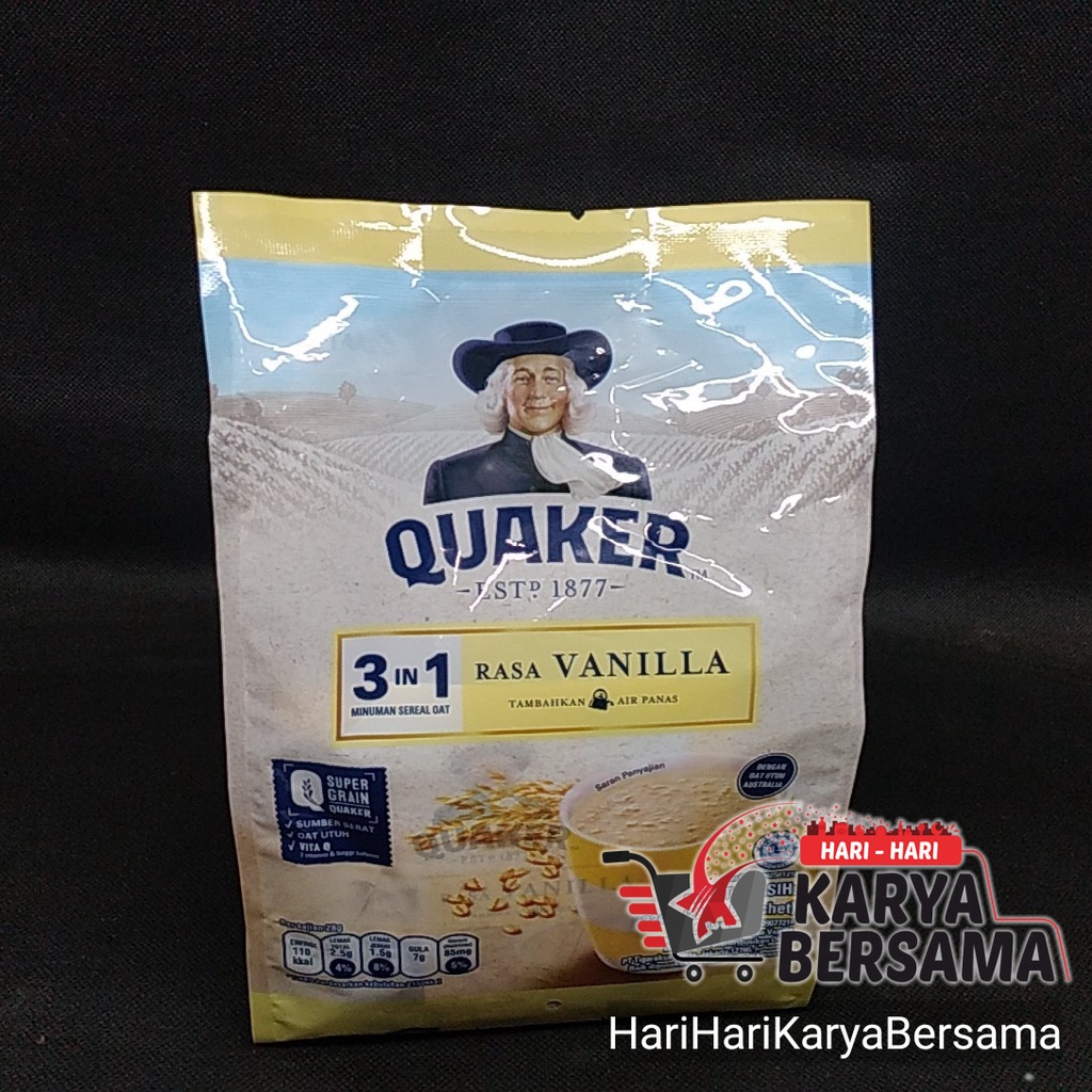 

QUAKER 3 IN 1 RASA VANILA 224GR