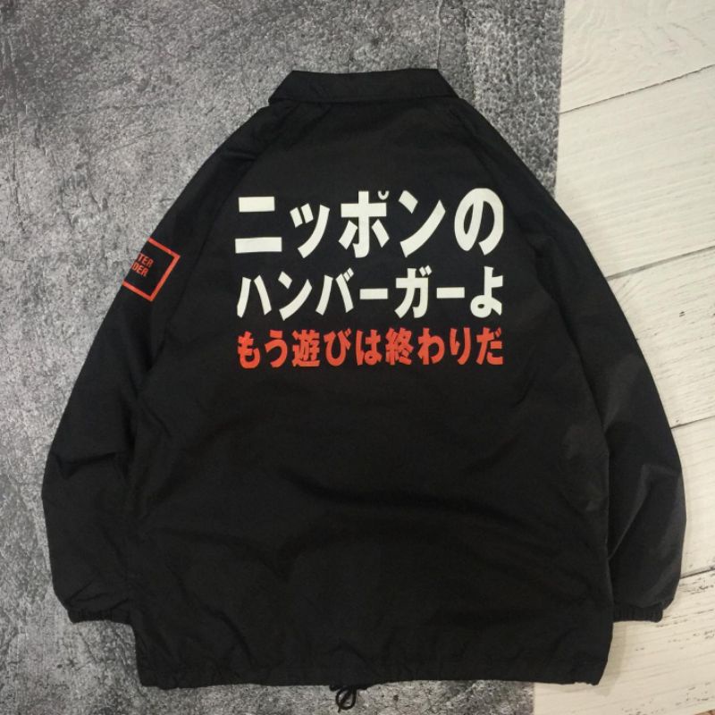 Coach Jaket Printstar Art Japn original second brand preloved