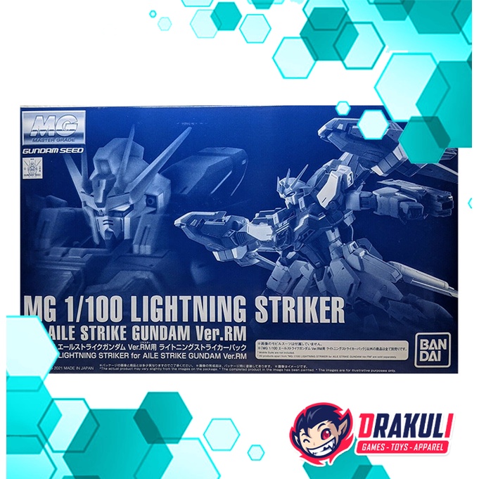 BANDAI Plamo MG 1/100 Lightning Striker For Aile Strike Gundam Ver.RM