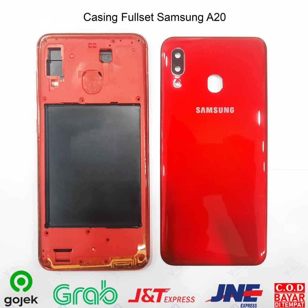 CASING FULLSET SAMSUNG A20 CASING HOUSING