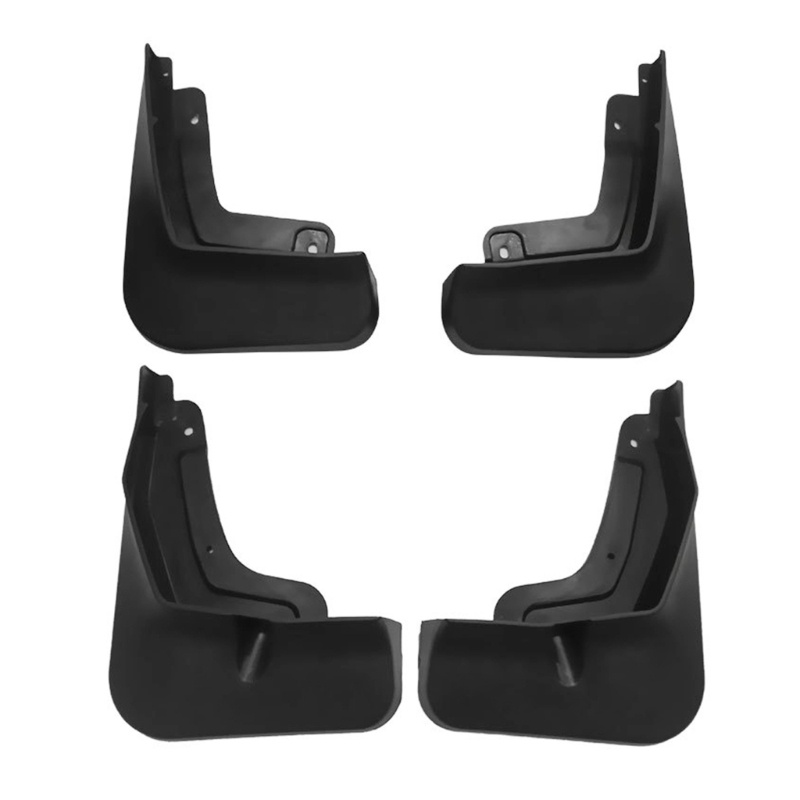 Cre 4pak Splash Guard Mud Flaps Mudflaps Mudguard Fender Flare Pemasangan Mudah Kompatibel- Untuk8Plus 2020-2021 Bl