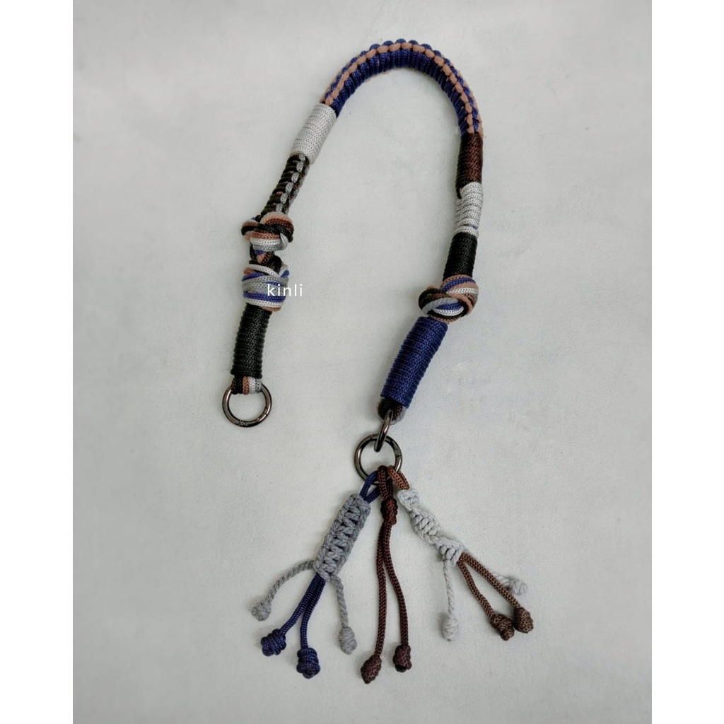 kinli handmade macrame strap shoulder bag tali tas rajut