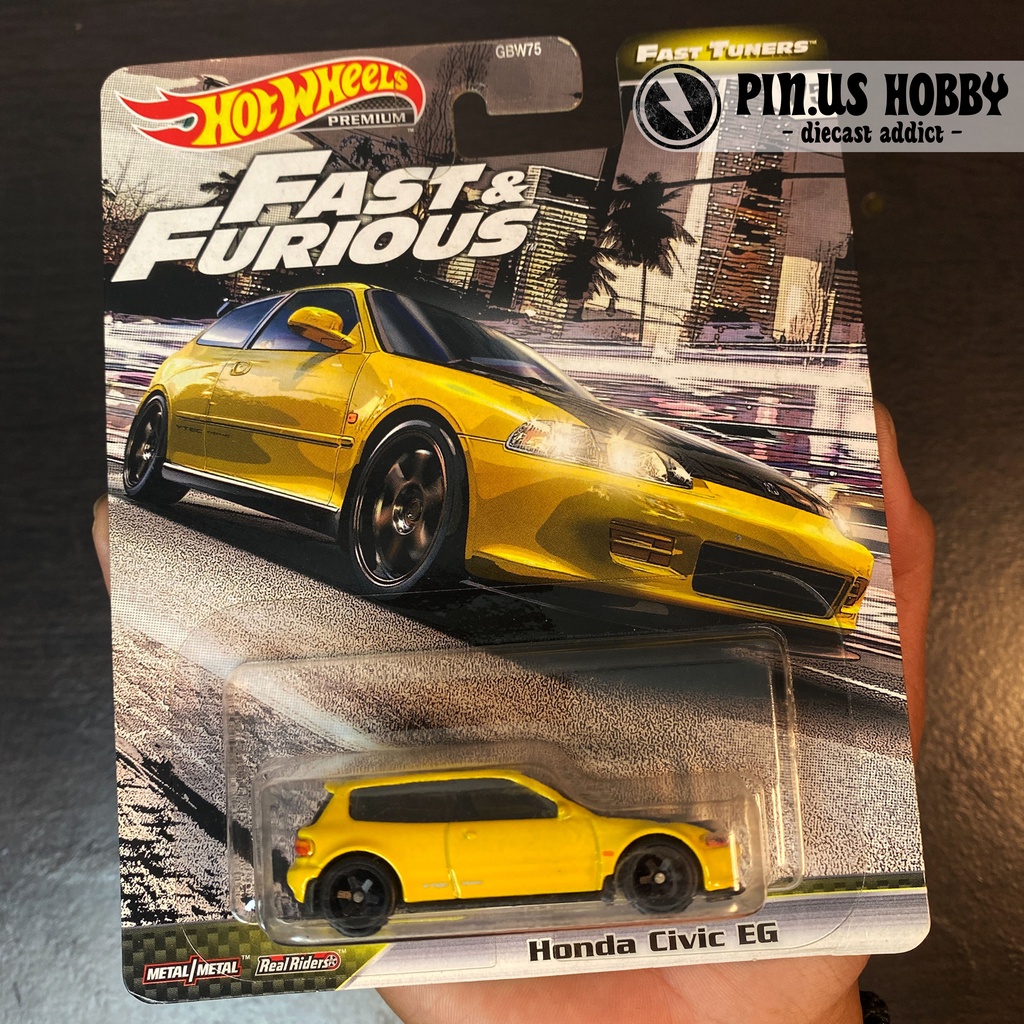 Jual Hot Wheels Honda Civic Eg Fast Furious Fast Tuners Original