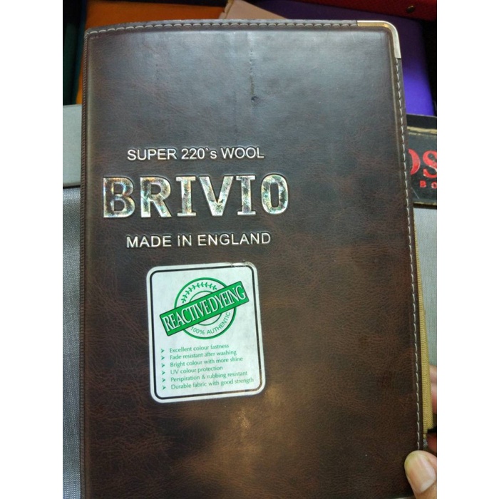 KAIN/BAHAN CELANA SUPER 220'S WOOL BRIVIO(ENGLAND)