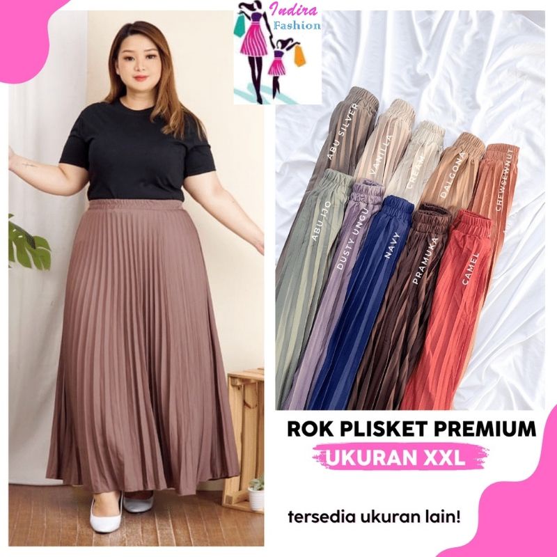 Rok plisket Mayung Jumbo XXL Hyget Super