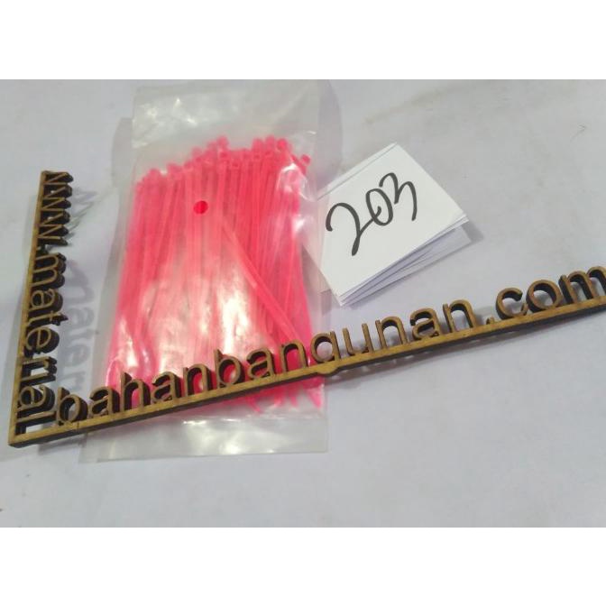 

cable ties warna pink 2.5 mm x 100 mm kabel tis alat pengikat ecer citrab44 Segera Beli