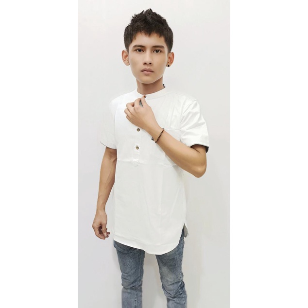 Kurta Anak Premium Putih Terlaris KAMEH