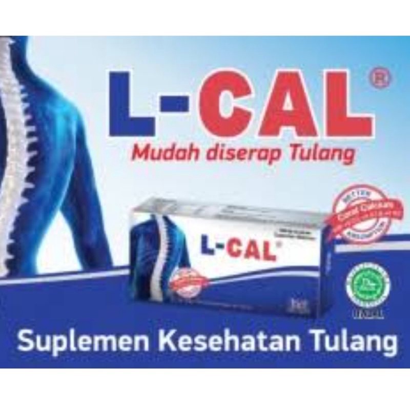 L CAL Japan Calcium dengan Vitamin D3K2 Zinc