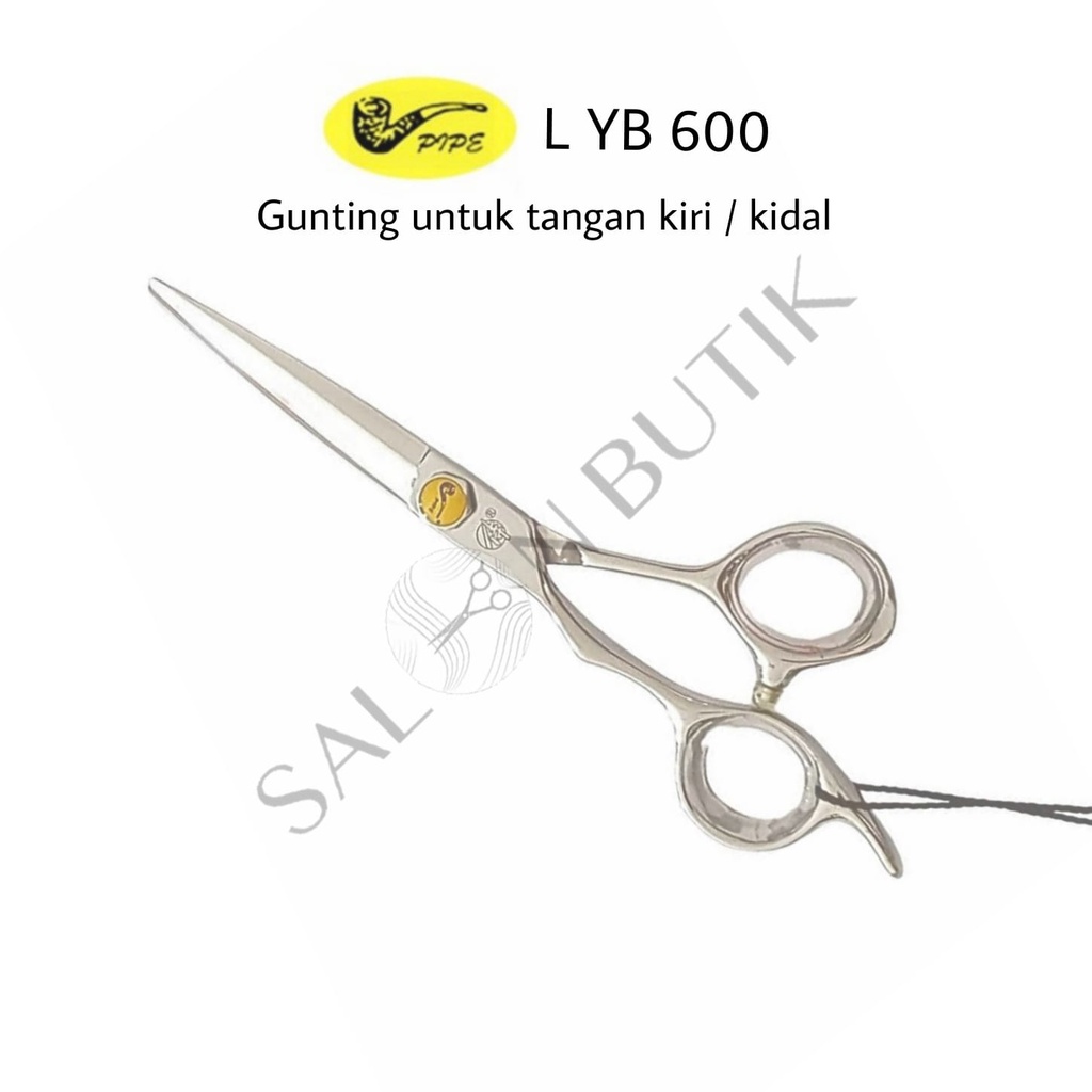Pipe Gunting rambut tangan kiri seri L YB 600 ( ORIGINAL )
