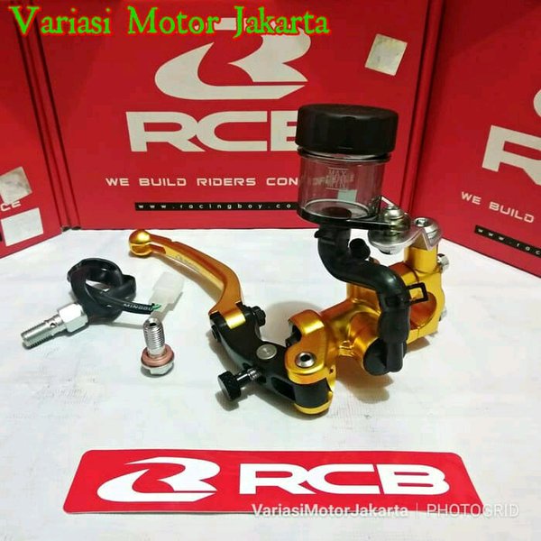 termurah master rem kanan radial racing boy rcb s 1 14 mm hendel depan tabung model ktc merah gold