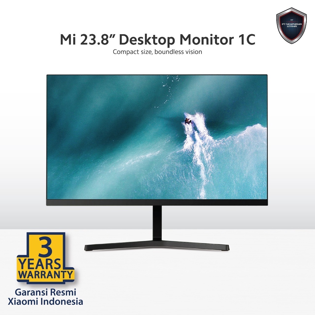 LED Mi 23.8&quot; Desktop Monitor 1C - Resmi TAM 60Hz IPS (Xiaomi 24 inch)