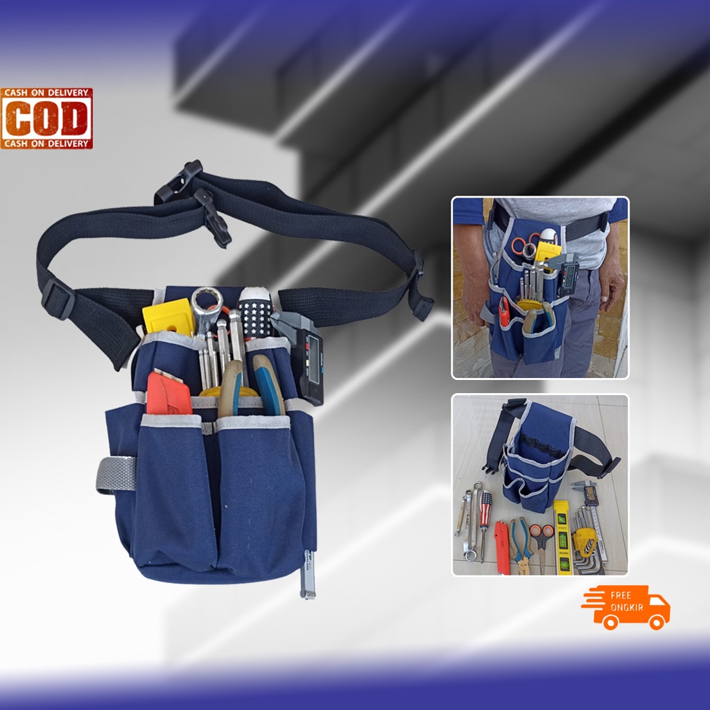 Tas perkakas kecil, Tas pinggang perkakas,Tas Perkakas Pria Murah, Tas Pinggang Tukang,Tool box,elec