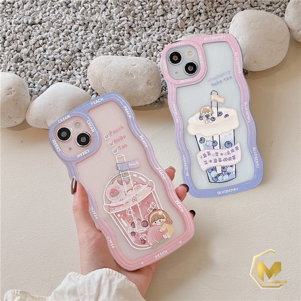 SS130 CASING SOFTCASE GRADASI BOBA FOR IPHONE 7 8 7+ 8+ X XS XR XS MAX 11 12 13 14 PRO MAX MA3858