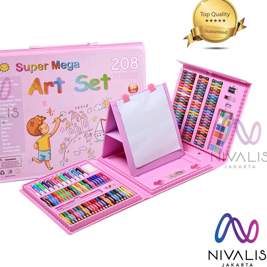 

Promo NIVALIS JAKARTA CRAYON SET 208PCS CRAYON ISI 208 PCS PENSIL WRNA SET OIL PASTER ISI 208 ALAT MENGGAMBAR MELUKIS MEWARNAI