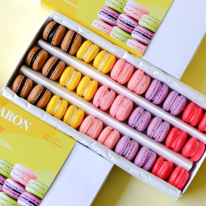 

Limited | [HJ6] | BABY MACARON MINI ISI 30 TEPUNG ALMOND ASLI MACAROON KECIL