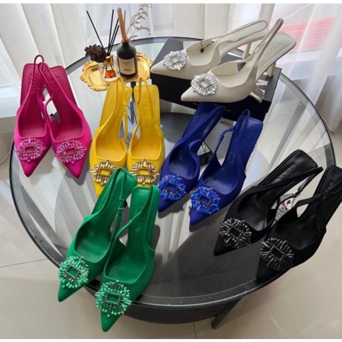 Heels Sandal Wanita Zara S3449 Heels 5Cm