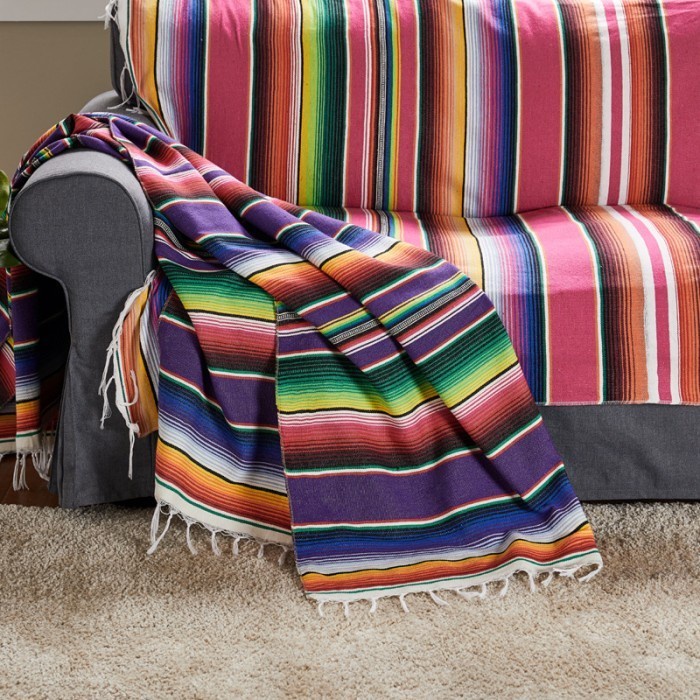 Mexican Blanket American Style Selimut Mexio Kain Mexico