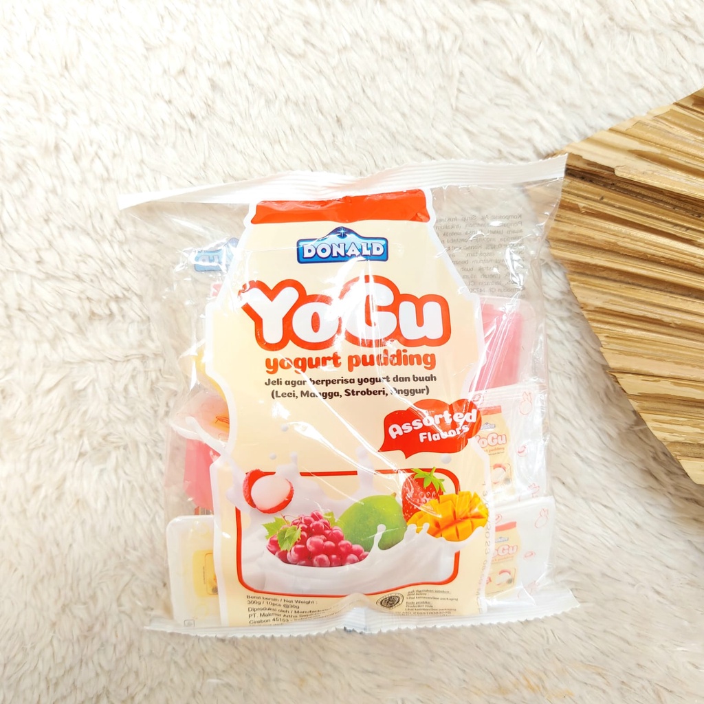 

Yogu Yogurt Puding Rasa Buah Special Caculs Snack 300 Gram