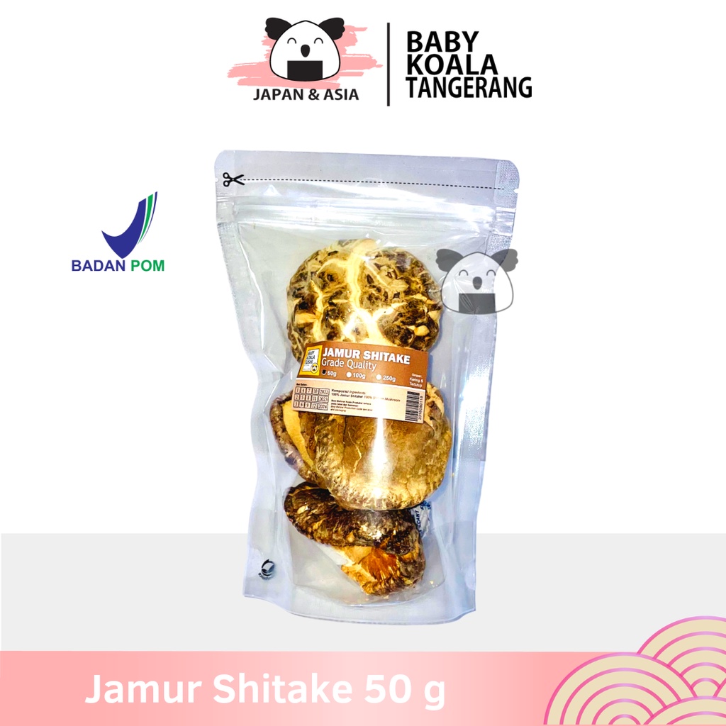 

JAMUR SHITAKE KERING Hioko Mushroom 50 g │ XiangGu Import.