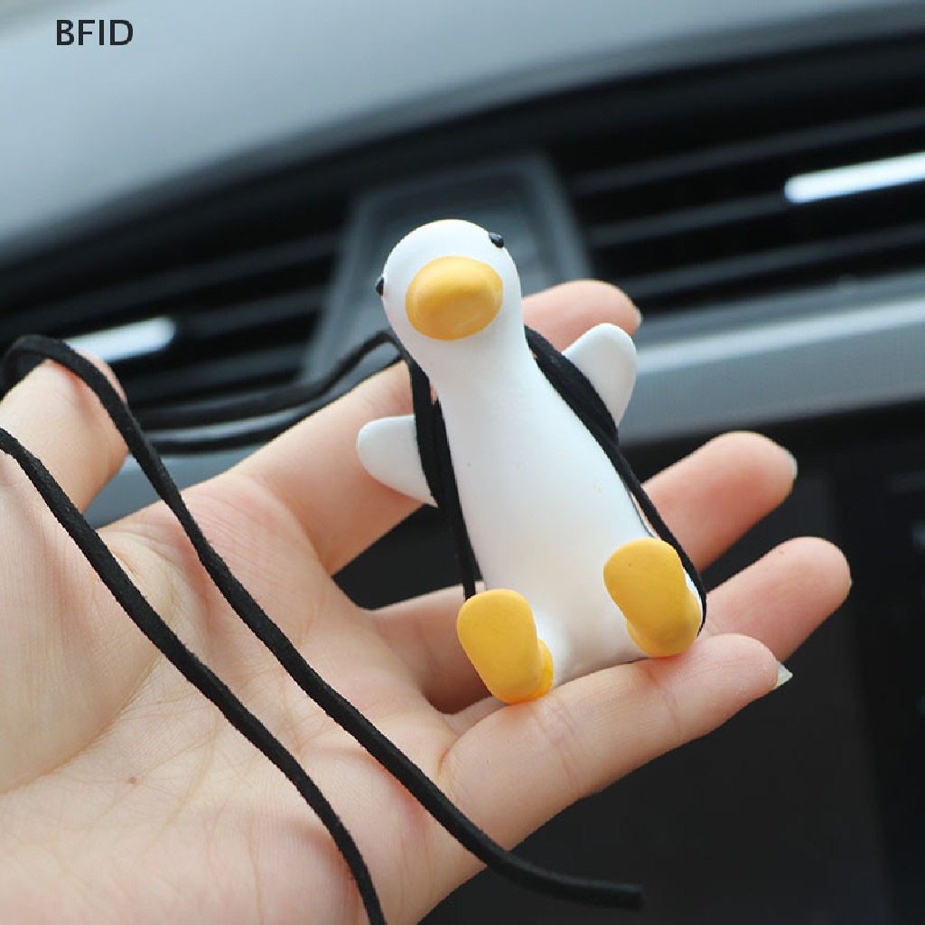 [BFID] Aksesoris Mobil Anime Lucu Ayunan Bebek Liontin Kaca Spion Otomatis Ornamen [ID]