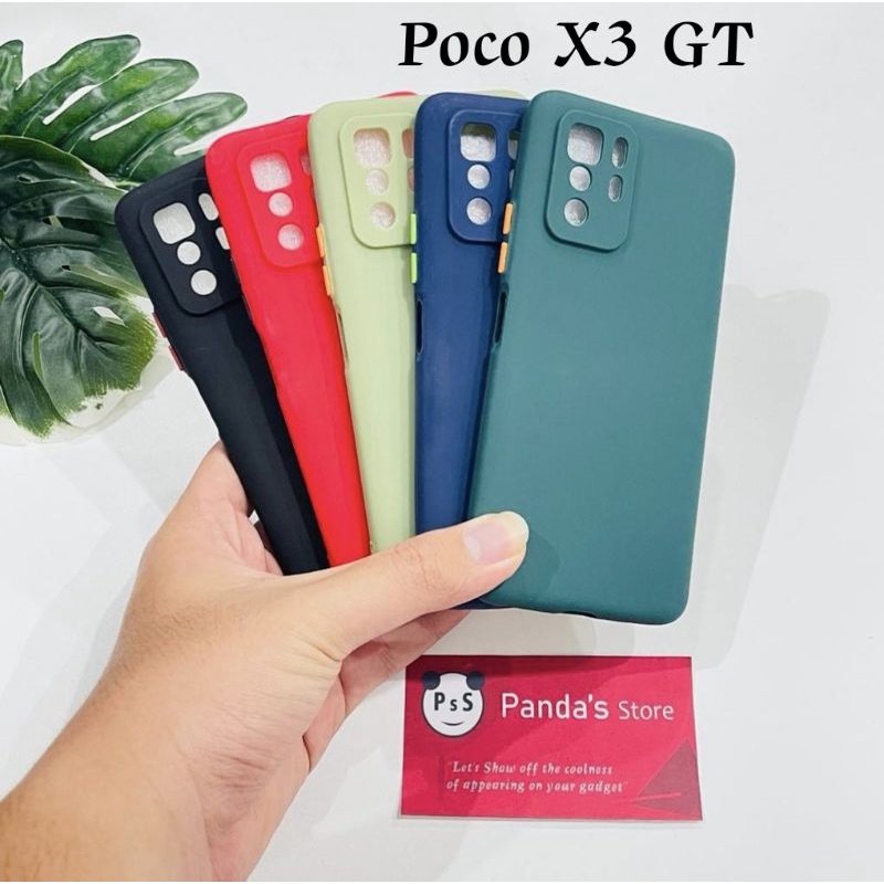 Case Poco X3 GT Babycase Makaron Full Color Softcase Poco X3 GT -PsS