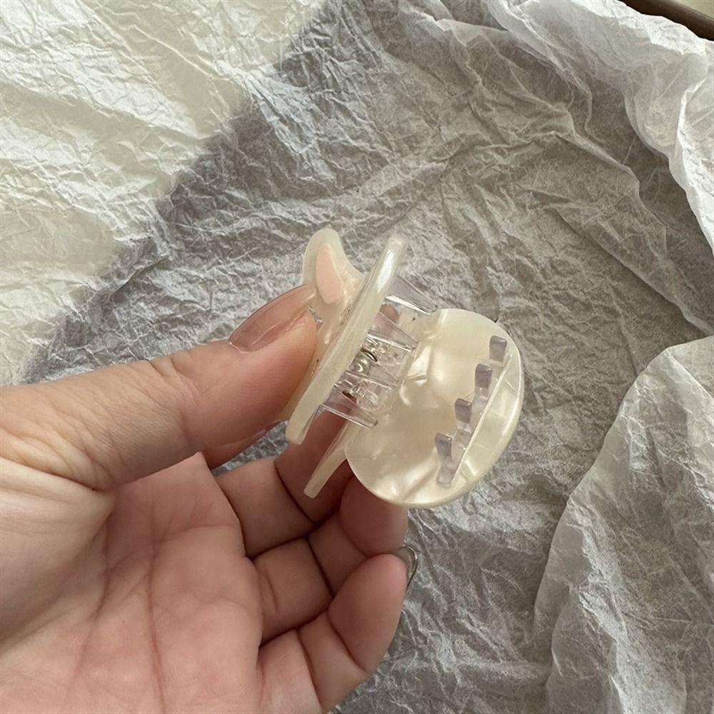 Agustina Asetat Rambut Cakar Pesta Elegan Ins Hiu Klip Baru Ponytail Holder Jepit Rambut Kecil Kelinci Fashion Hiasan Kepala Korea Hiu Klip