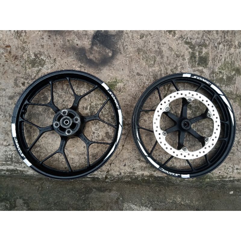 velg sonic 150R pnp supra x 125 DD