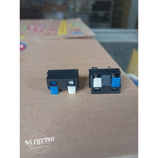 terminal speaker jepit 2pin biru putih per 10pcs