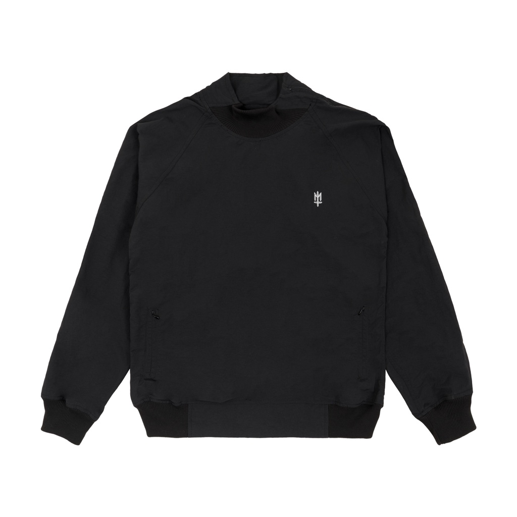 MATERNAL DISASTER PROTO BLACK TRACK TOP JACKET