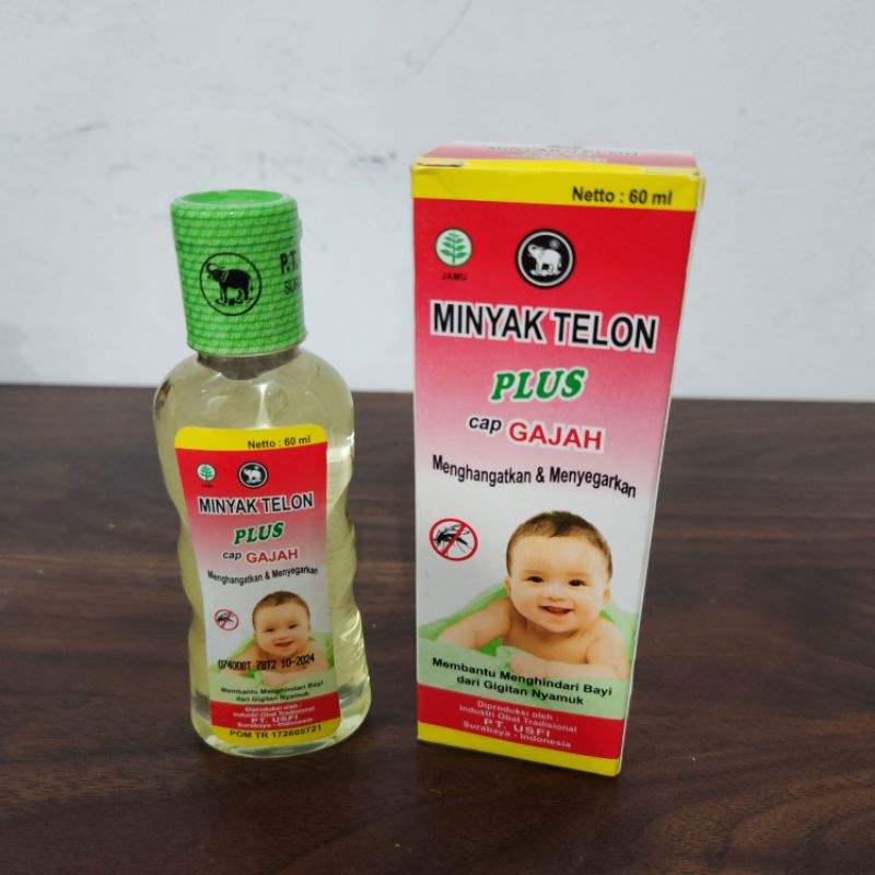 minyak telon plus cap gajah 60ml