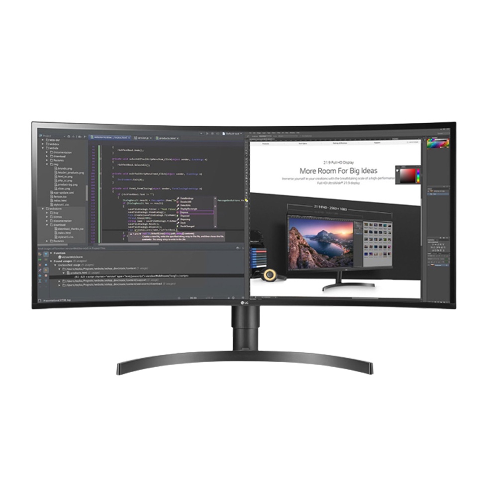 LG UltraWide 34WN80C Curved WQHD HDR10 IPS USB-C