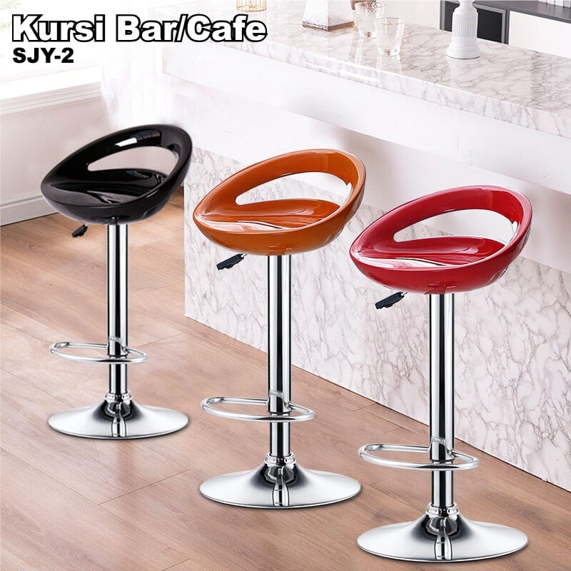PROMO kursi hidrolik persegi bar chair cafe kitchenset minimalis barstool SJY-1/5 Sutera99