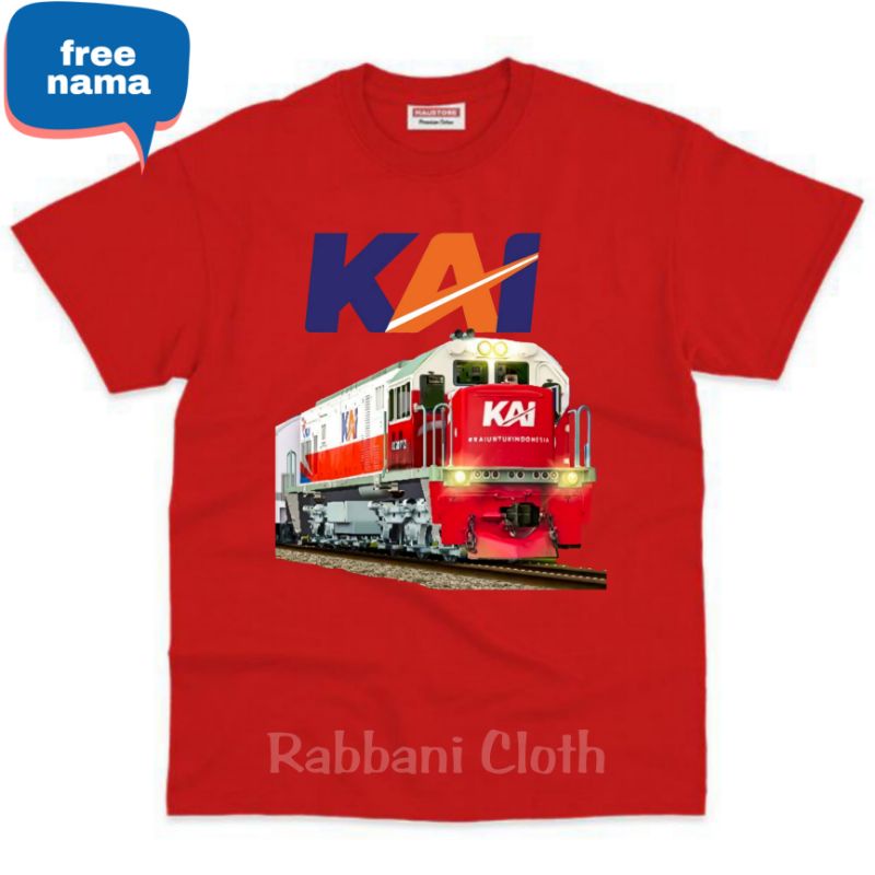 BAJU KERETA API KAOS ANAK