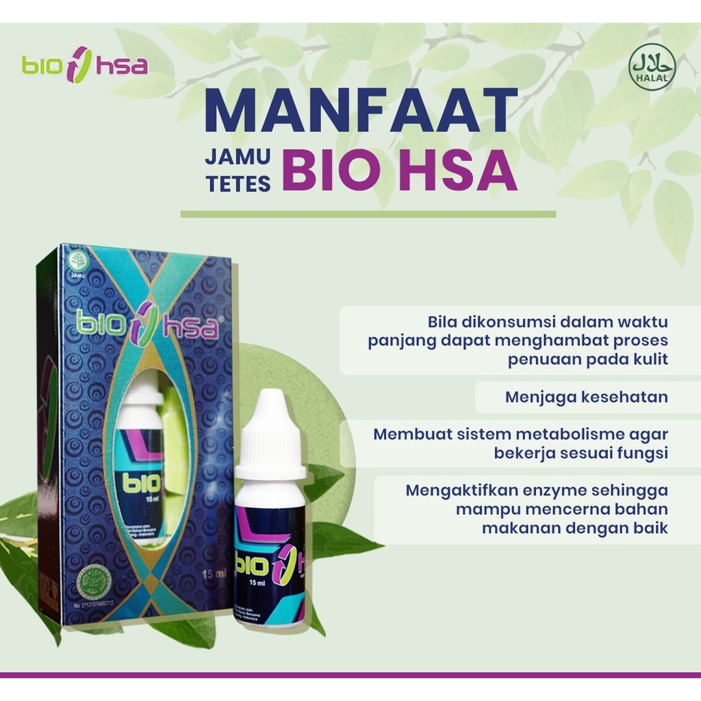 Bio Hsa 15 ml | Obat Bio Hsa | Jamu Bio Hsa | Jamu Tetes Bio Hsa | Bio hsa original Isi 15 ml