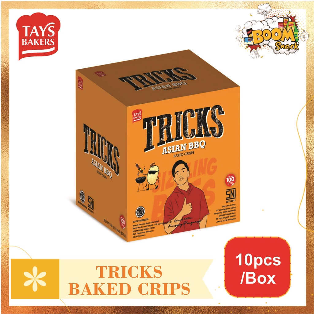 BOX - Tricks Baked Crisps isi 10pcs