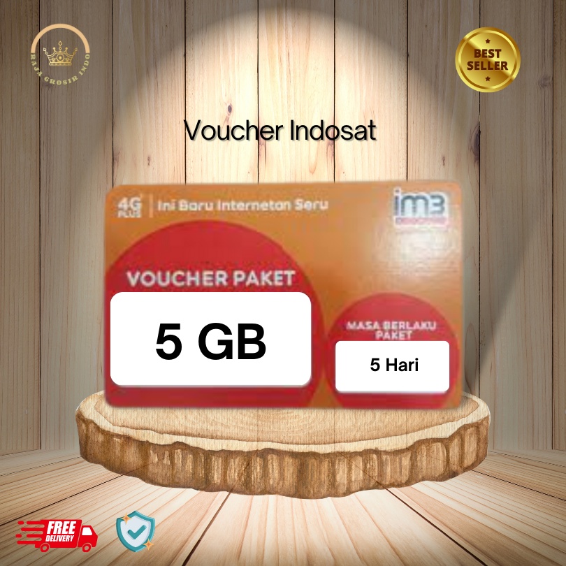 Voucher Indosat 5 GB 5 H