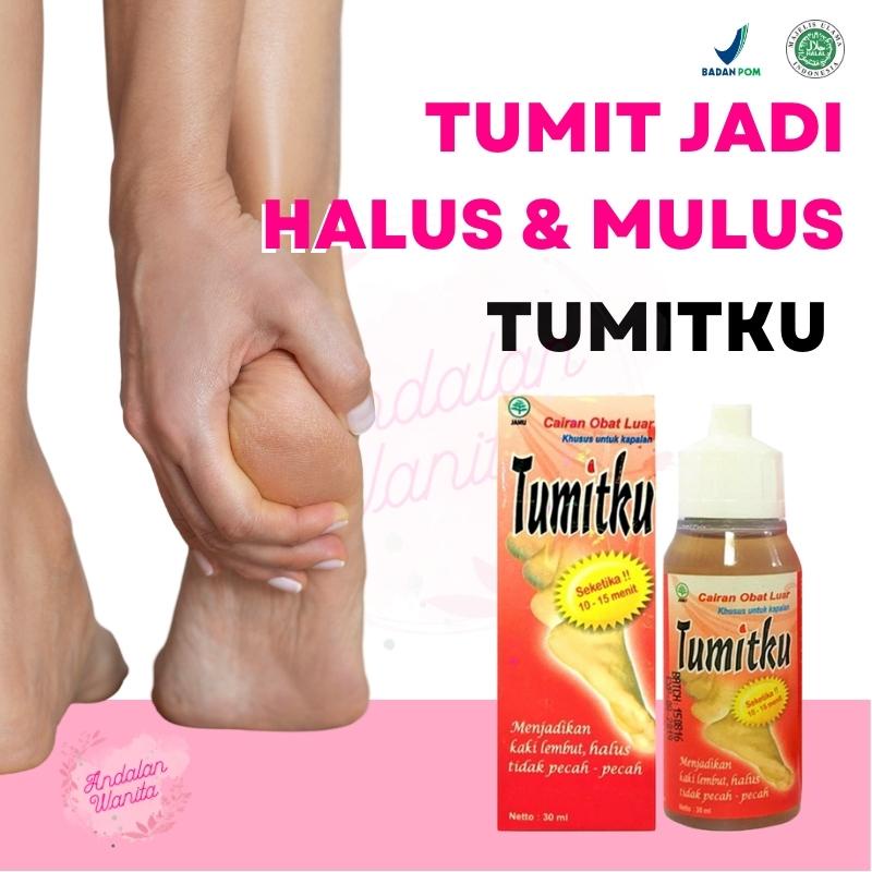 Obat Herbal Solusi Mengatasi Tumit Kaki Kering Pecah Pecah Penghilang Kapalan Foot and Heel Cream Penghalus Pengelupasan Tumit Kulit Kaki Retak Tumitku Original BPOM