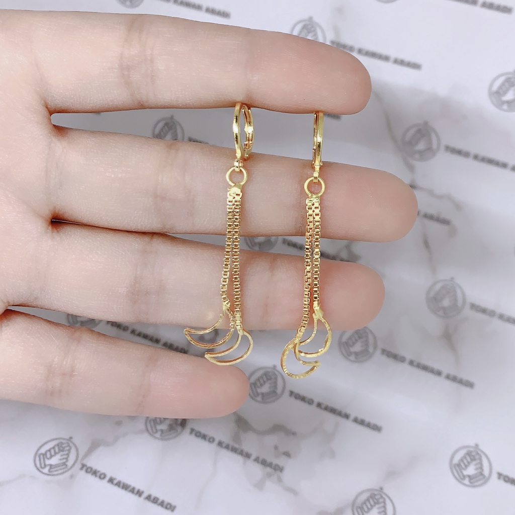 Anting Xuping Gold Perhiasan Fashion Wanita Permata Disco *05