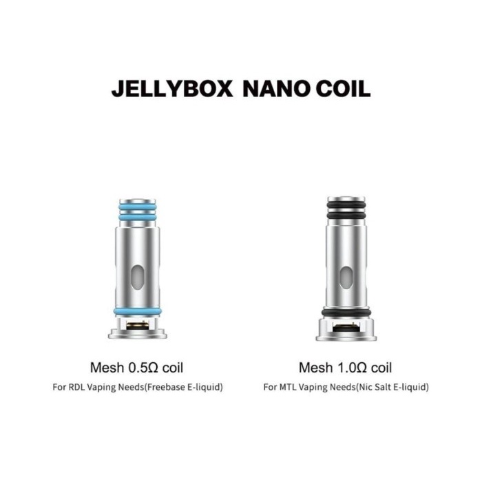 JELLY BOX NANO MESH COIL JELLY BOX XS AUTHENTIC by RINCOE