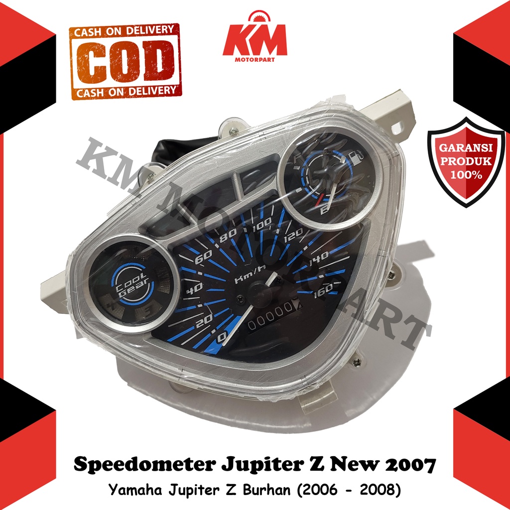 Speedometer Jupiter Z New Burhan 2006 - 2009 Variasi Speedo Kilometer Assy Yamaha Set