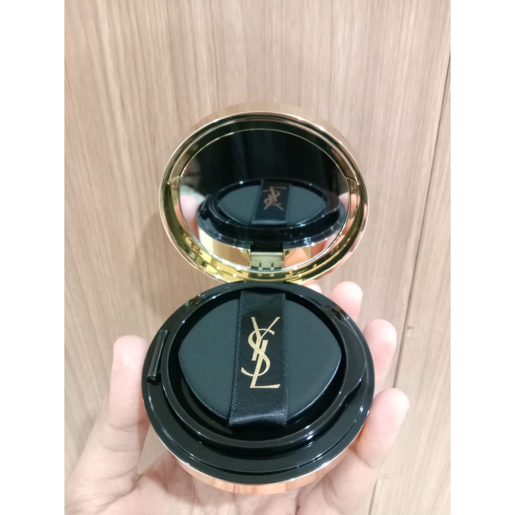 YSL OVER PINK Glow Pact Cushion High Cover Mesh Foundation OVERPINK Limited Edition