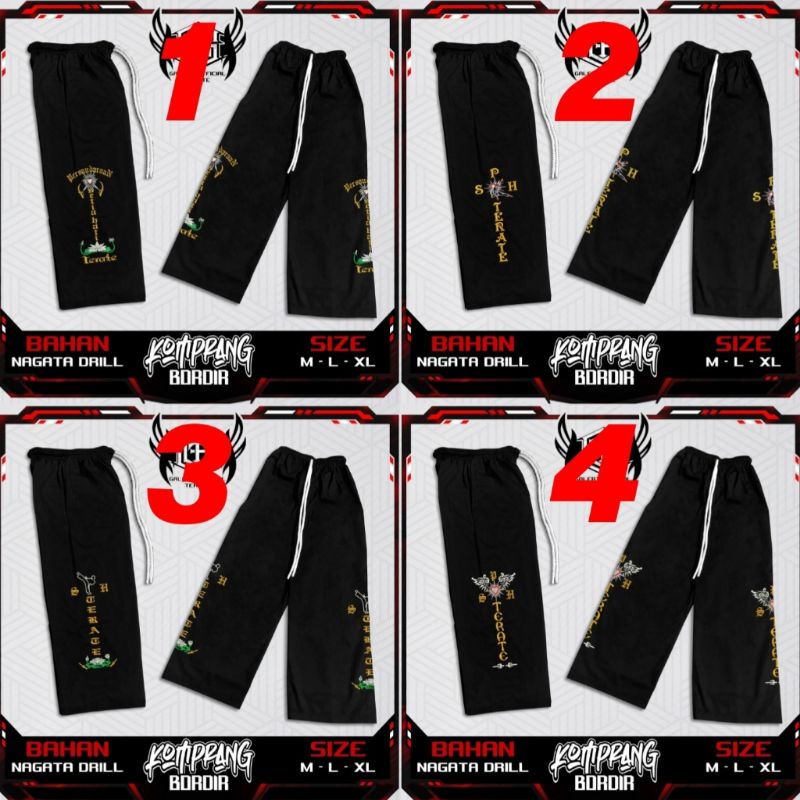 KOMPRANG PSHT BORDIR KOMPRANG BORDIR PSHT CELANA BORDIR PSHT