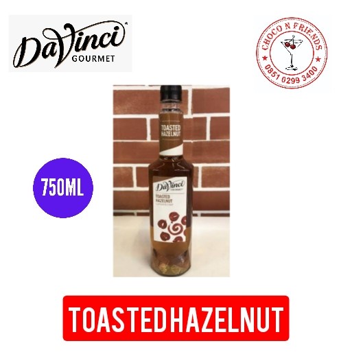 

DAVINCI TOASTED HAZELNUT SYRUP